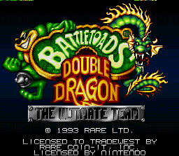   BATTLETOADS & DOUBLE DRAGON - THE ULTIMATE TEAM
